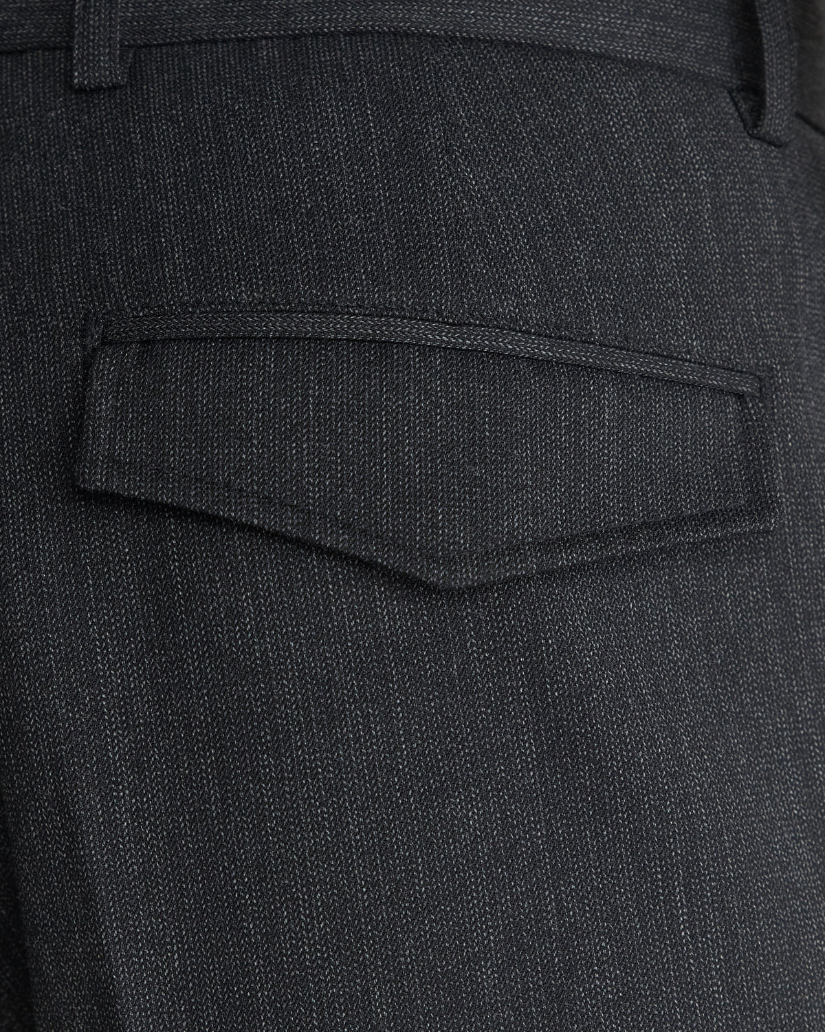 Aubyn - Charcoal Two Tone Wool Blend Trouser