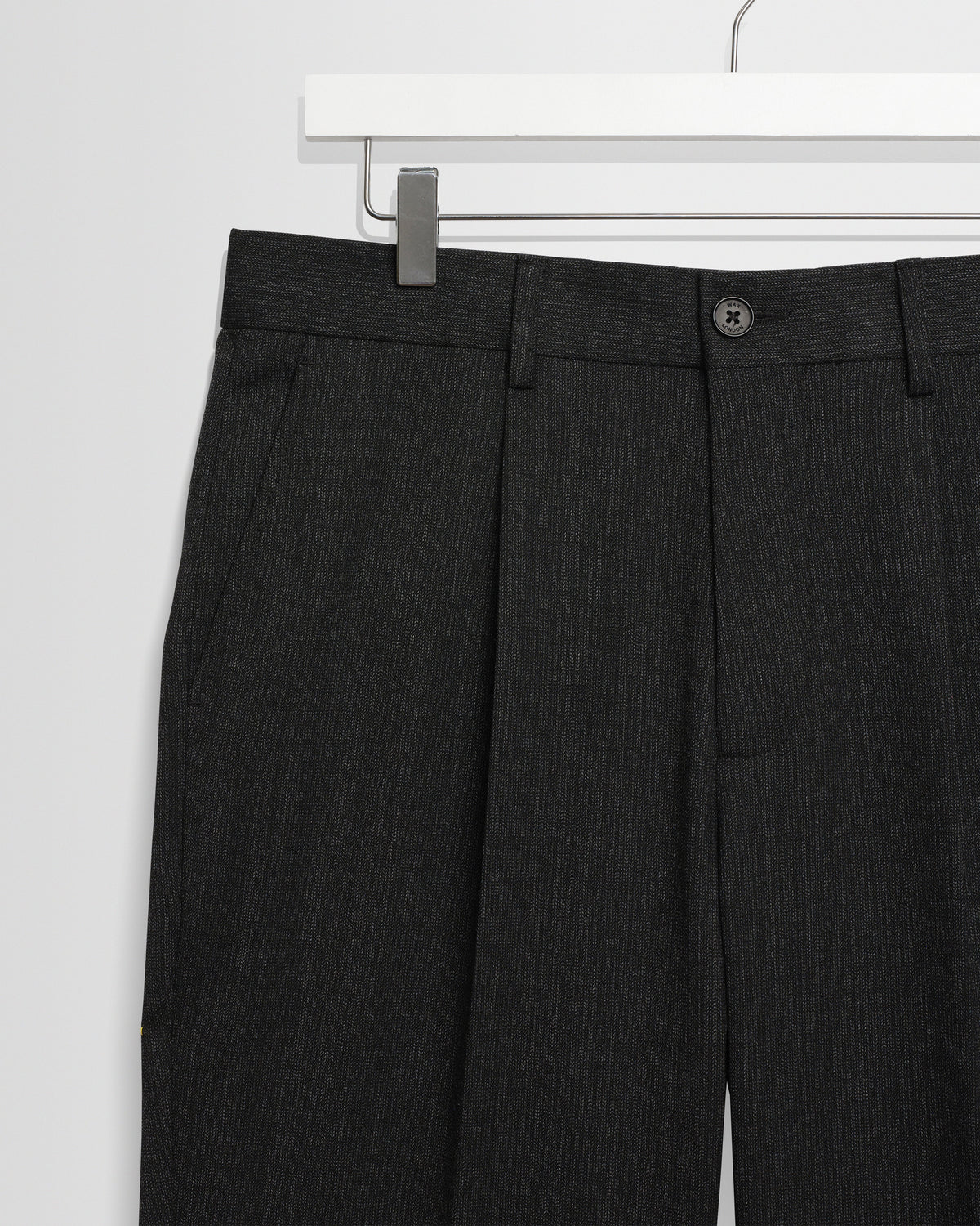 Aubyn - Charcoal Two Tone Wool Blend Trouser