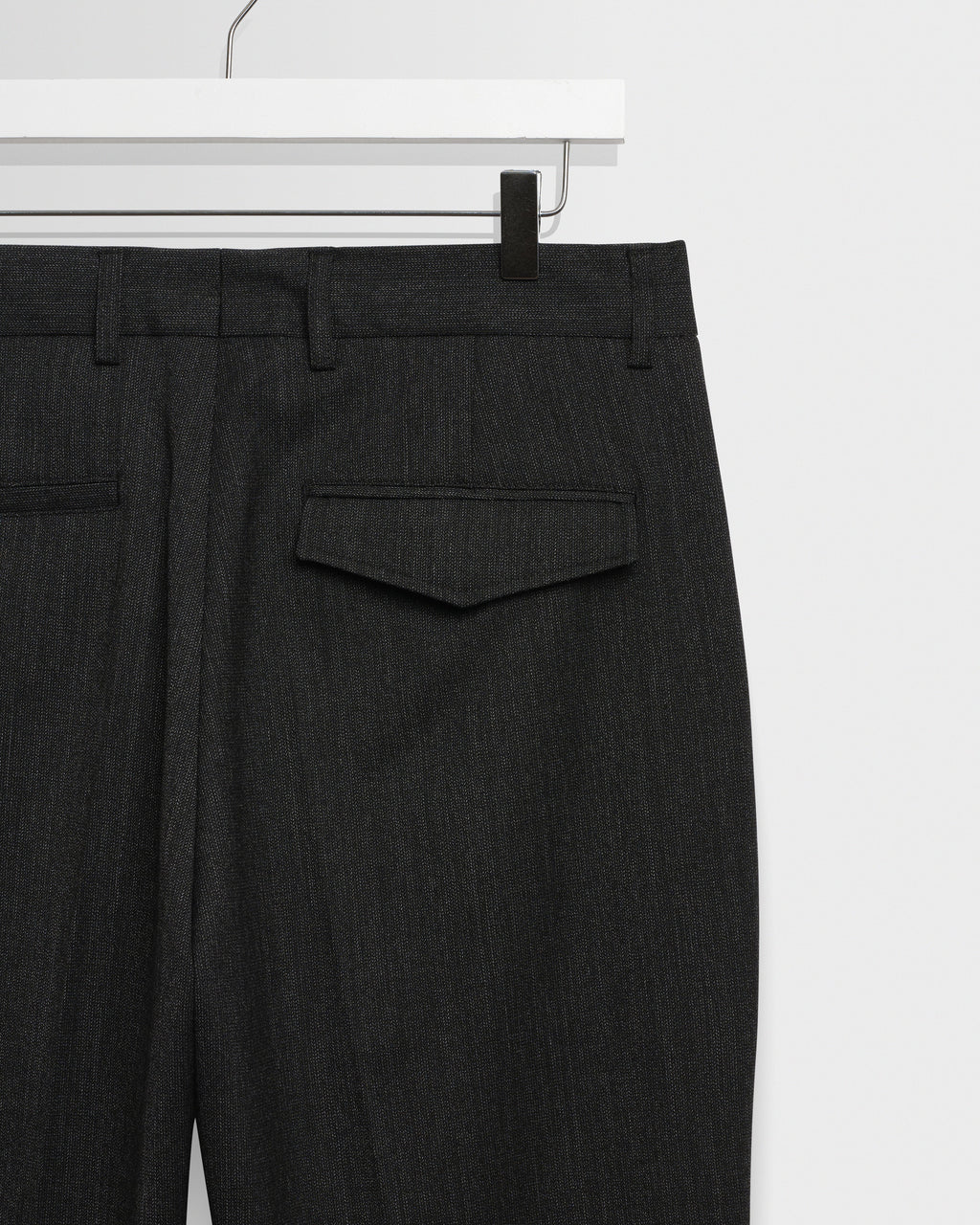 Aubyn - Charcoal Two Tone Wool Blend Trouser
