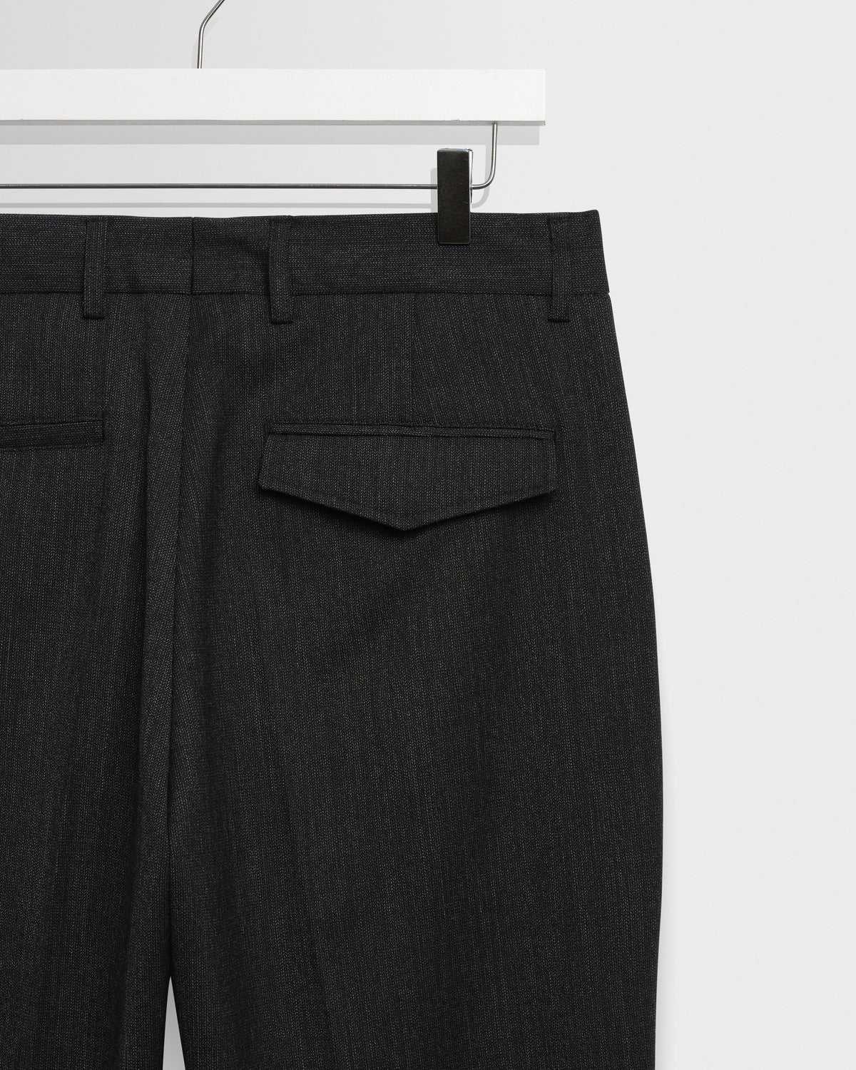 Aubyn - Charcoal Two Tone Wool Blend Trouser