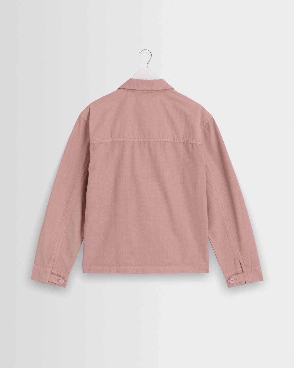 Barton - Dusty Pink Organic Cotton Ripstop Jacket