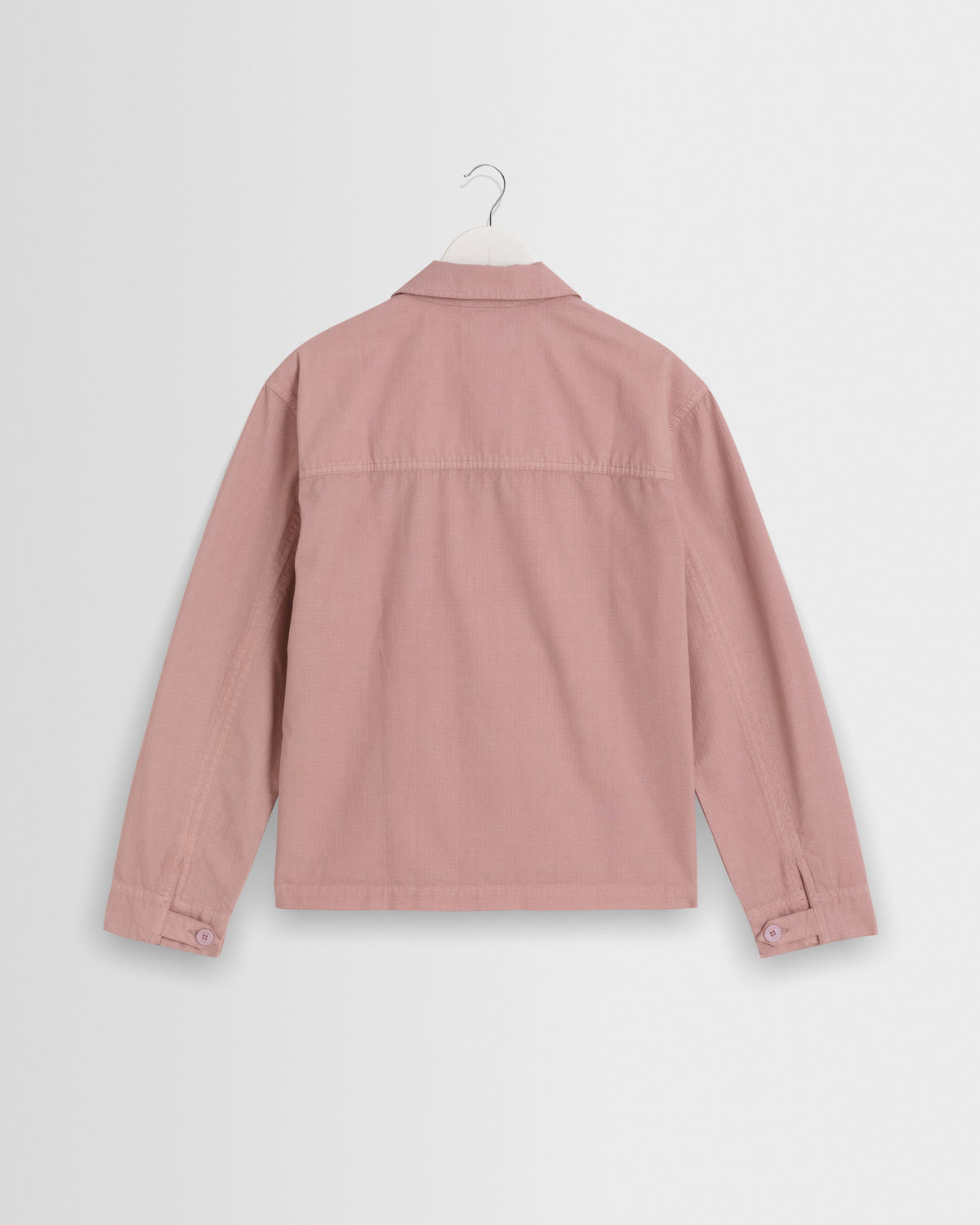 Barton - Dusty Pink Organic Cotton Ripstop Jacket