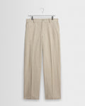 Bayham - Natural Linen-Cotton Relaxed Fit Trousers