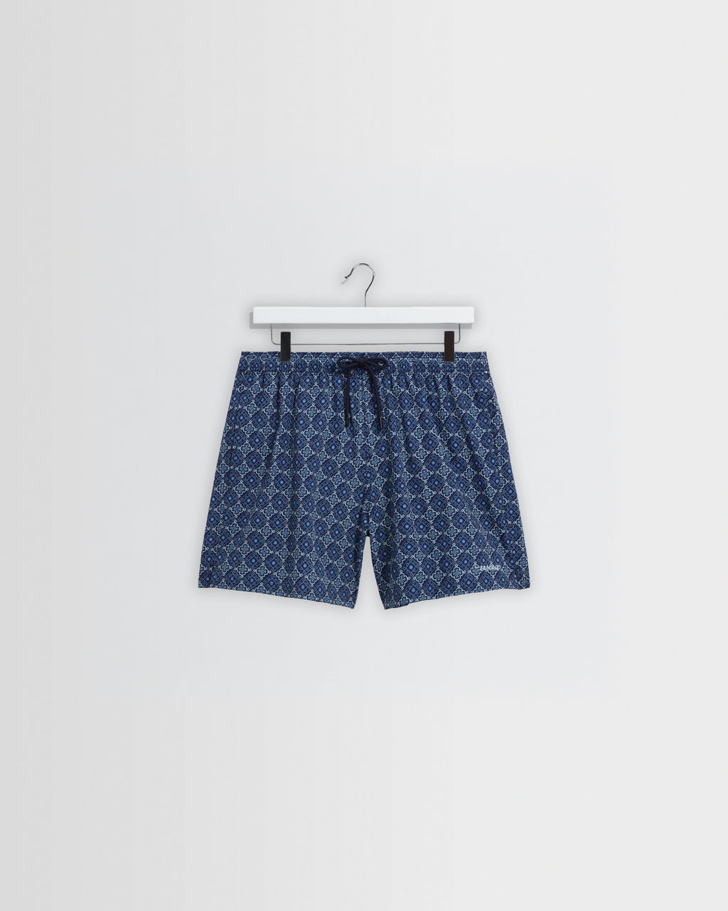 Brockwell - Blue Tile Seersucker Swim Short