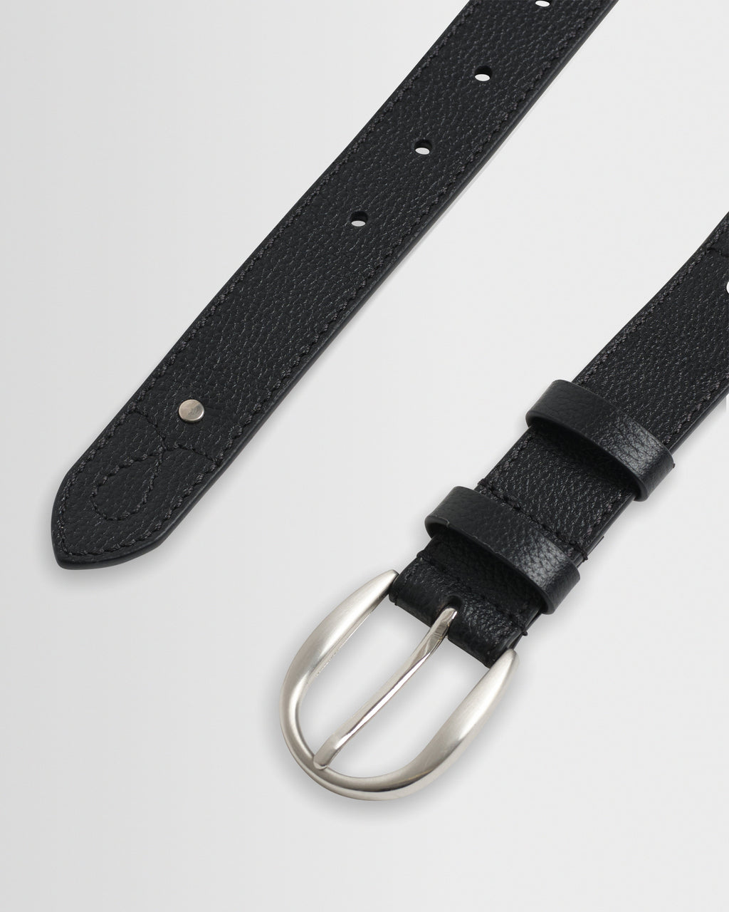 Calsen - Black Western Leather Belt