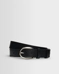 Calsen - Black Western Leather Belt