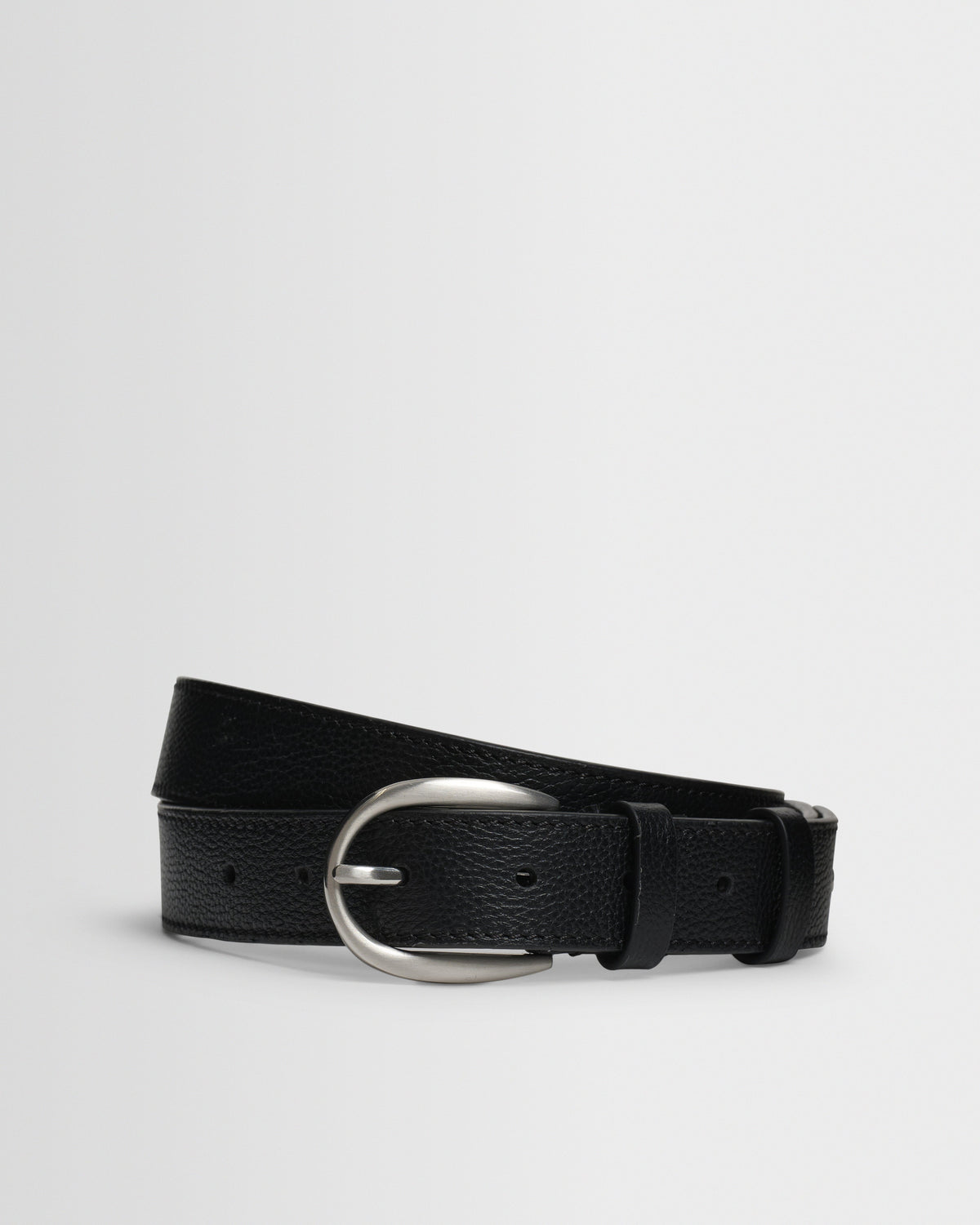 Calsen - Black Western Leather Belt