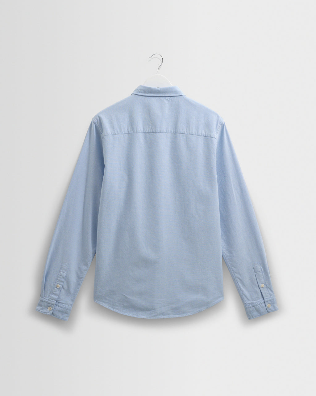 Caspian - Pale Blue Cotton Oxford Shirt