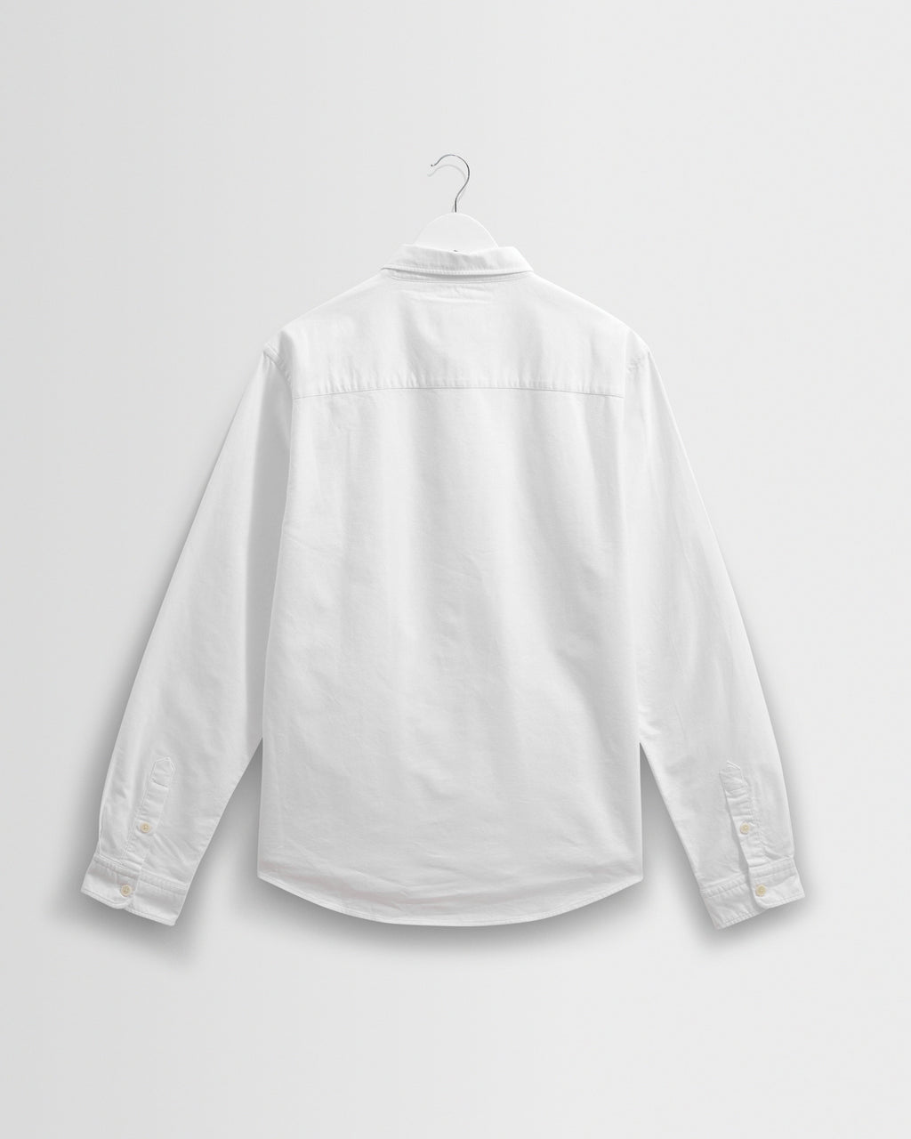 Caspian - White Cotton Oxford Shirt