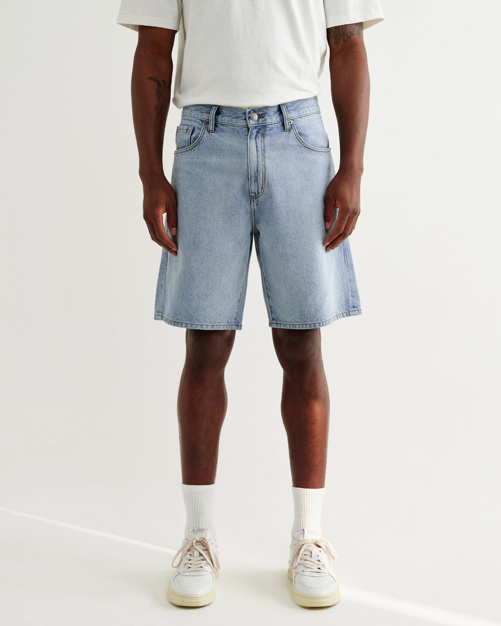 Dalston - Light Blue Denim Shorts