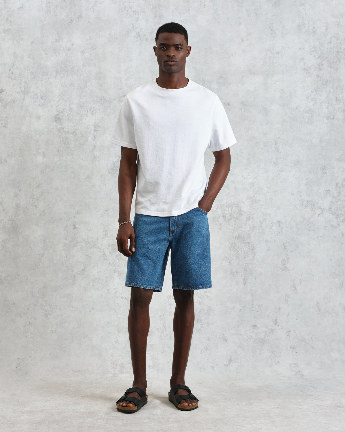 Dalston - Mid-Blue Denim Shorts