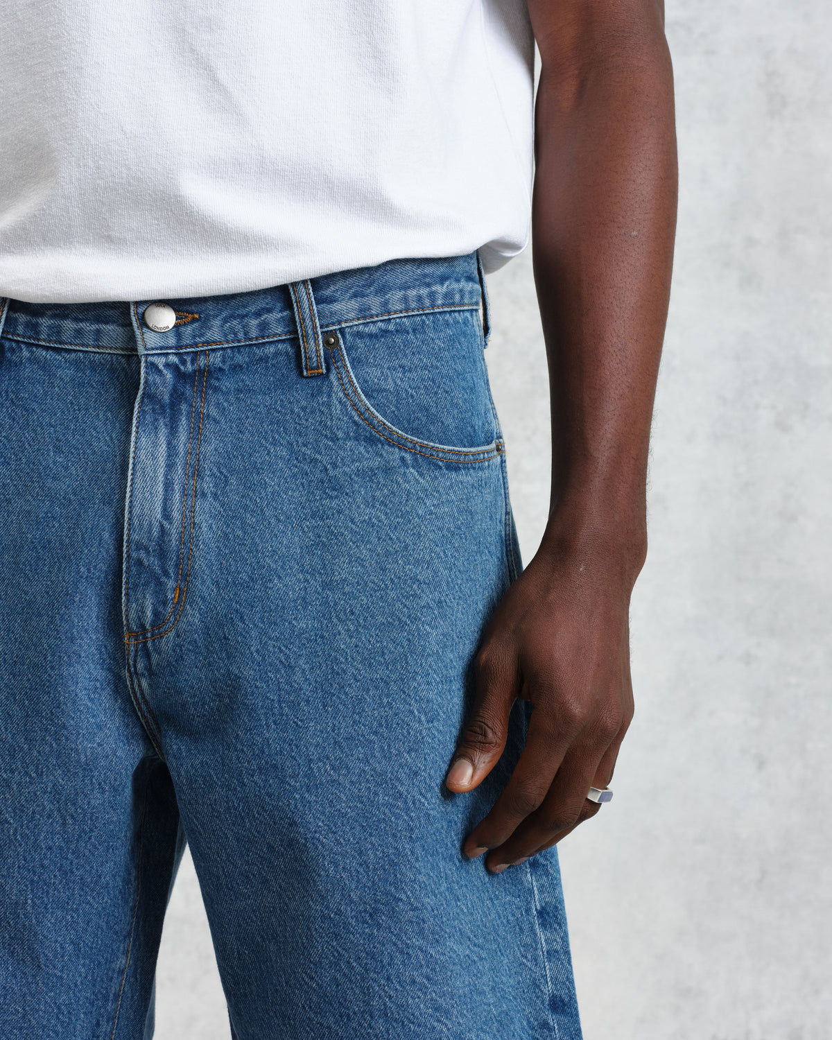 Dalston - Mid-Blue Denim Shorts