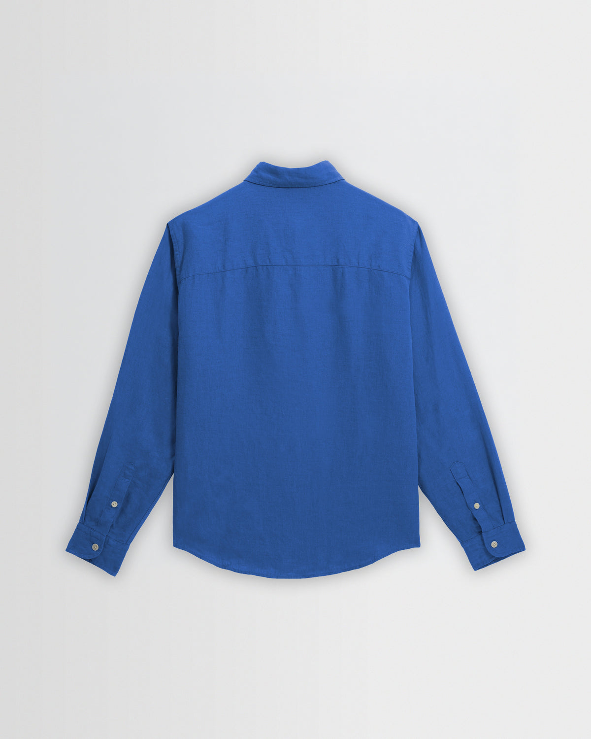 Dartford - French Blue Washed Linen Shirt