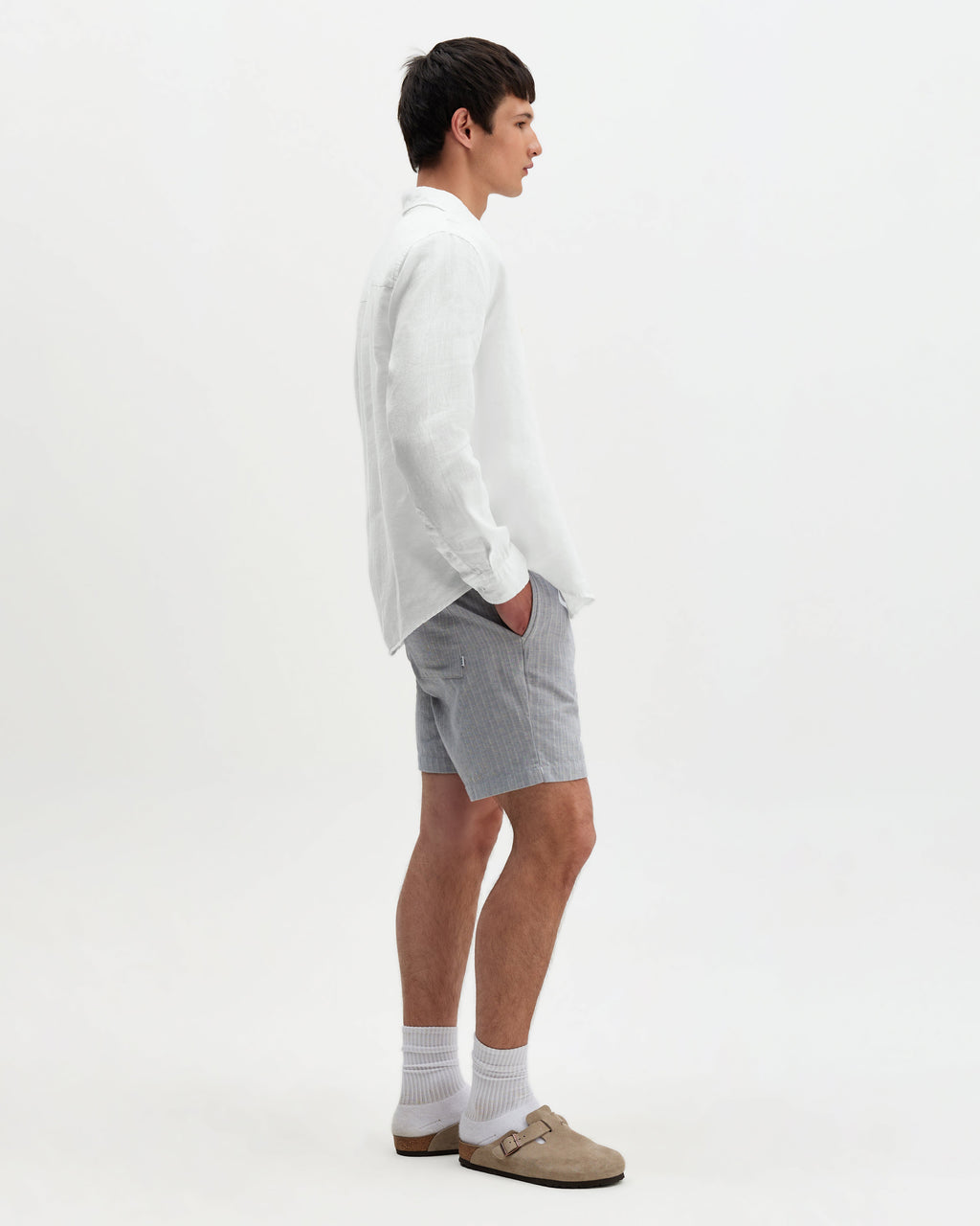 Dartford - White Washed Linen Shirt