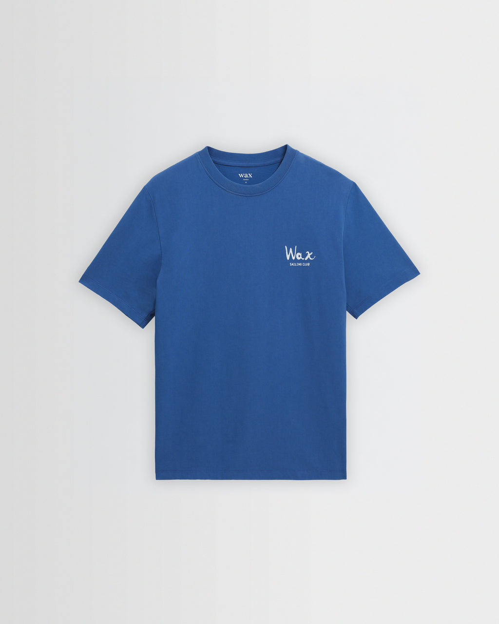 Dean - Blue And Ecru Sailing Map Print T-Shirt