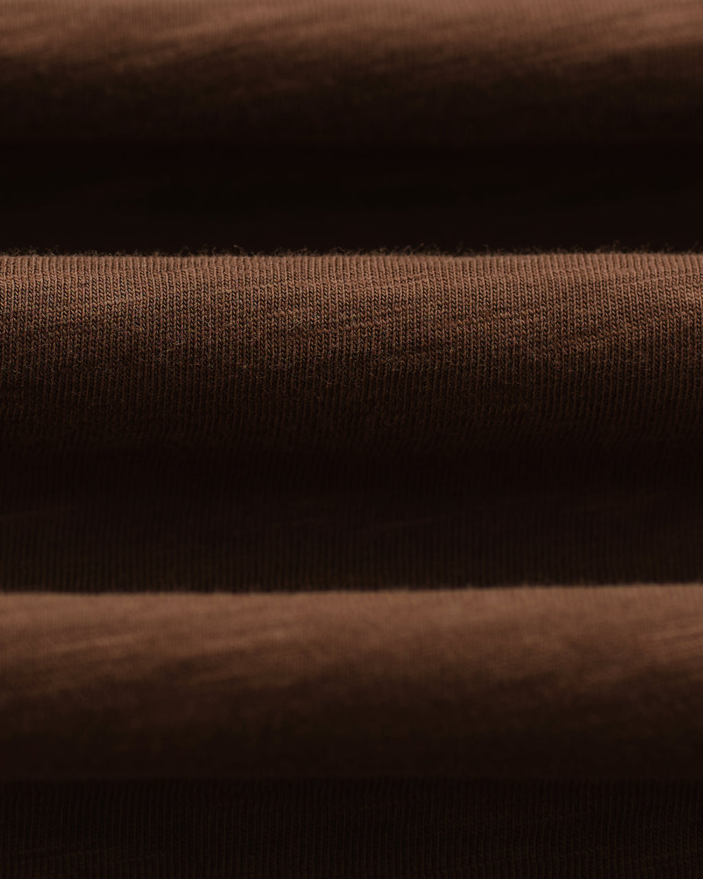 Dean - Brown Slub Cotton Pocket T-Shirt