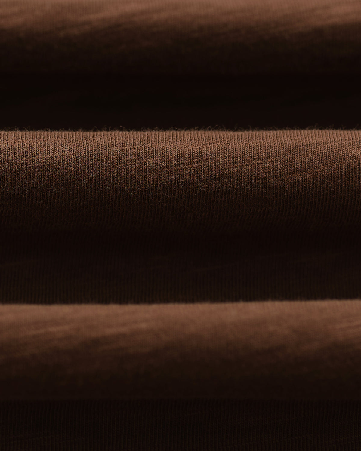 Dean - Brown Slub Cotton Pocket T-Shirt