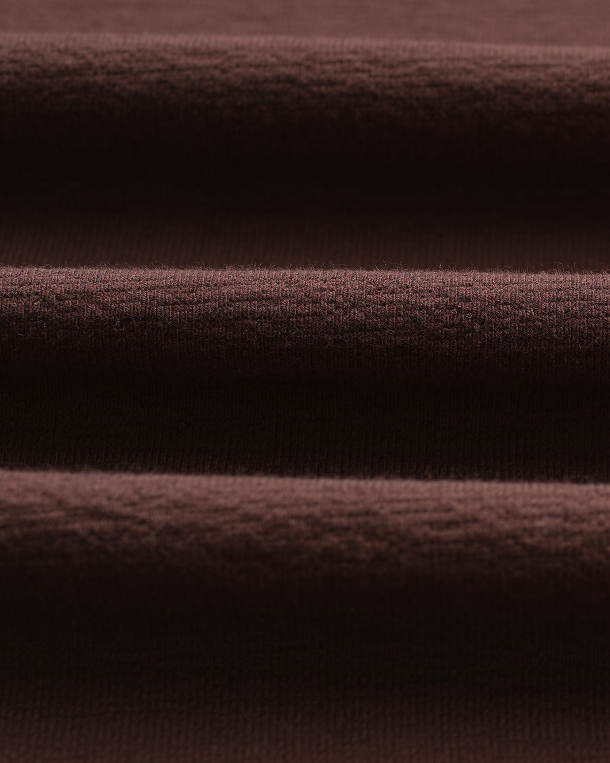 Dean - Dark Brown Textured Organic Cotton T-Shirt