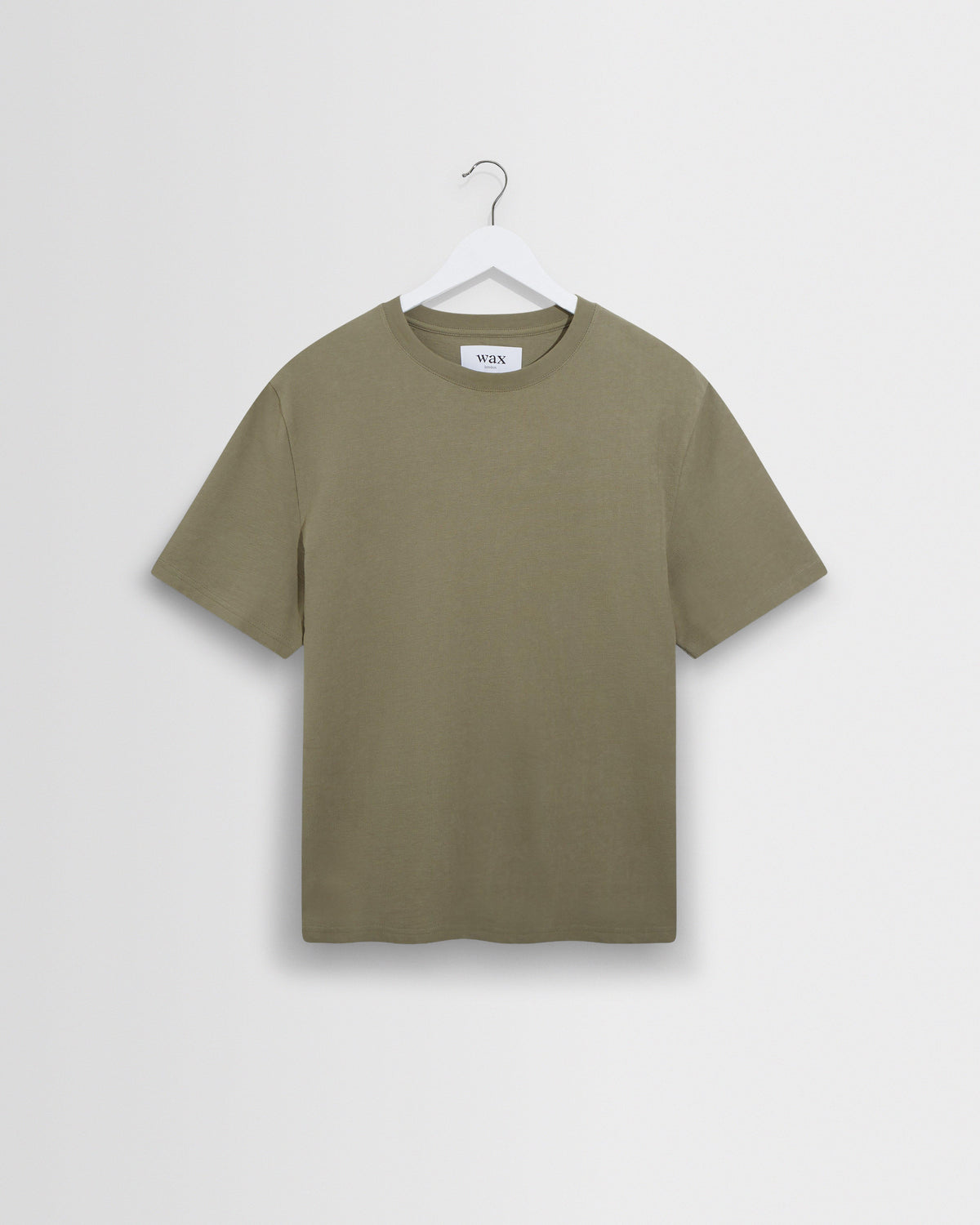 Dean - Green Textured Organic Cotton T-Shirt