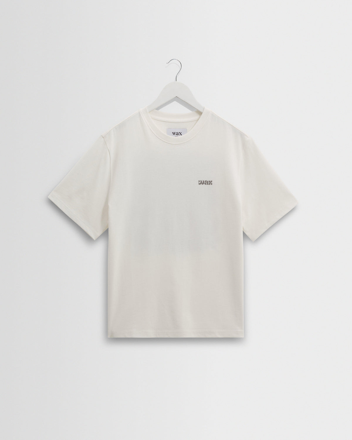 Dean - Off-White And Charcoal 90s Doodle Graphic Cotton T-Shirt