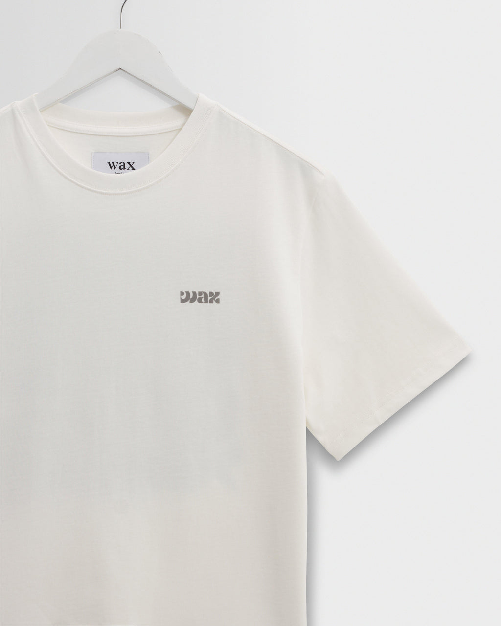 Dean - Off-White And Charcoal 90s Doodle Graphic Cotton T-Shirt