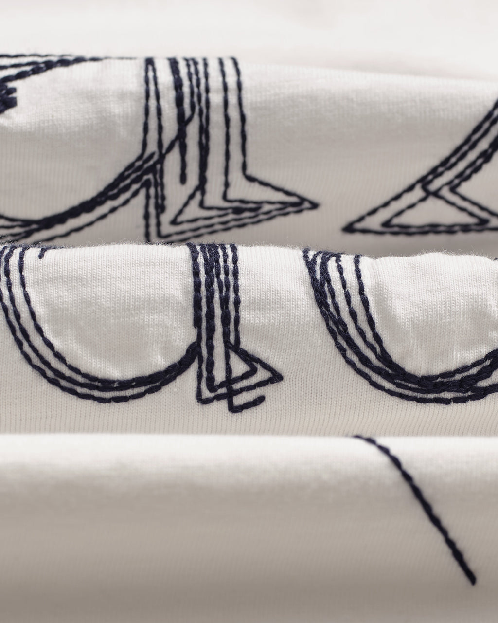 Dean - Off White Scribble Text T-Shirt