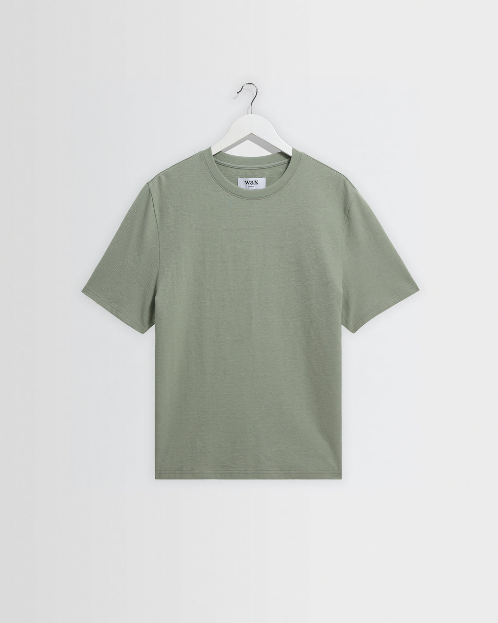 Dean - Sage Textured Organic Cotton T-Shirt