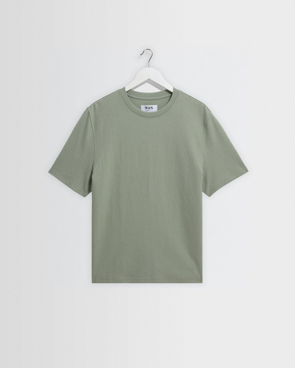 Dean - Sage Textured Organic Cotton T-Shirt