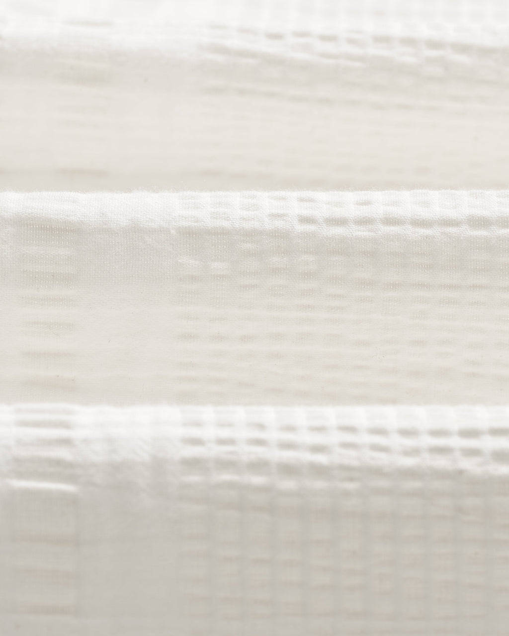 Didcot - Ecru Double-Weave Seersucker Short-Sleeve Shirt