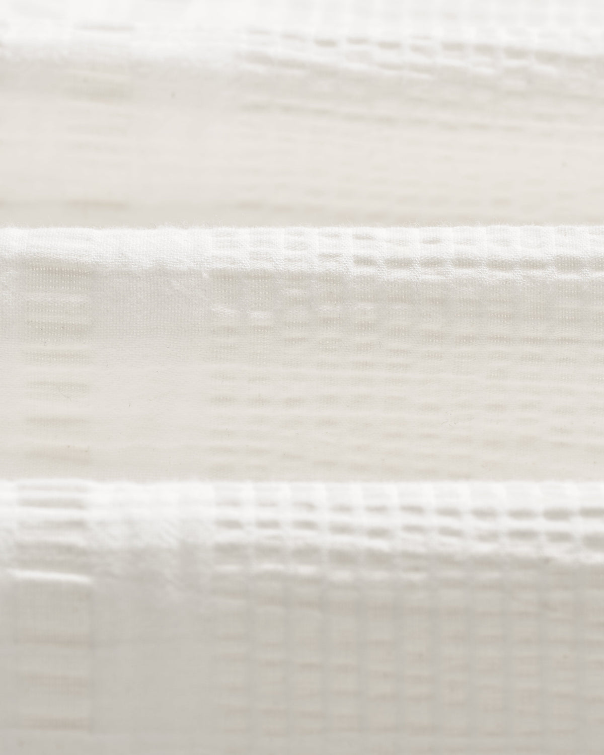 Didcot - Ecru Double-Weave Seersucker Short-Sleeve Shirt