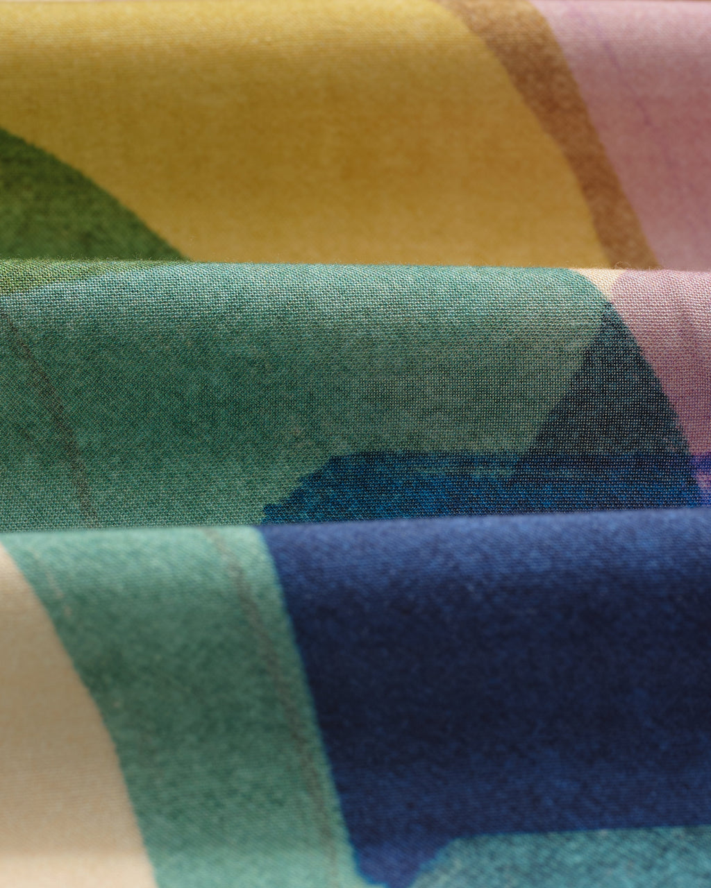 Didcot - Multicolour Painted Shapes Short-Sleeve Shirt