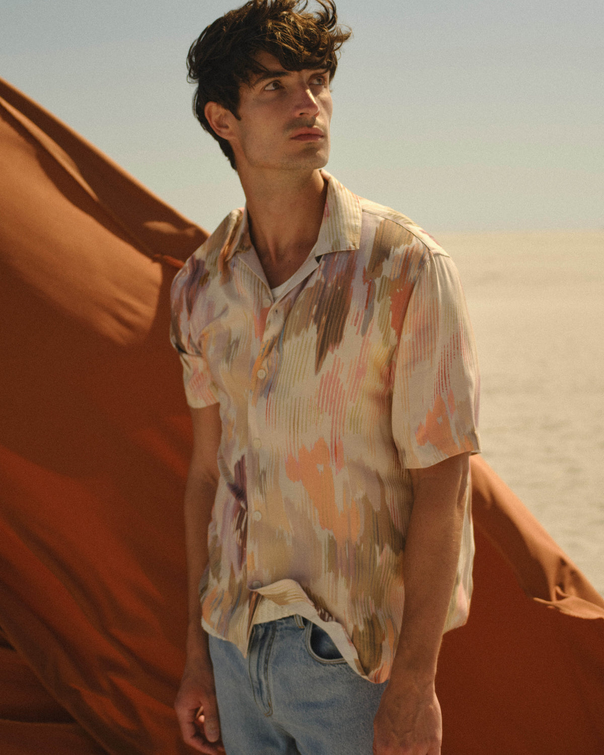 Didcot - Pastel And Multicolour Floral Short-Sleeve Shirt