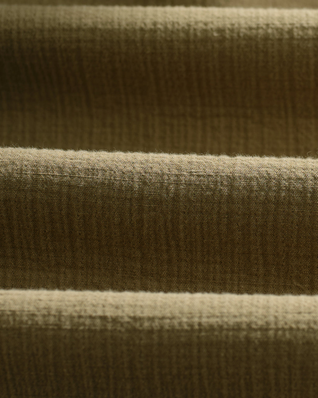 Eldon - Khaki Crinkle Cotton-Linen Jacket