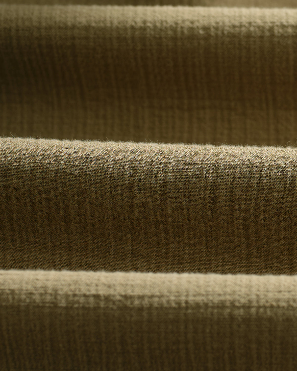 Eldon - Khaki Crinkle Cotton-Linen Jacket
