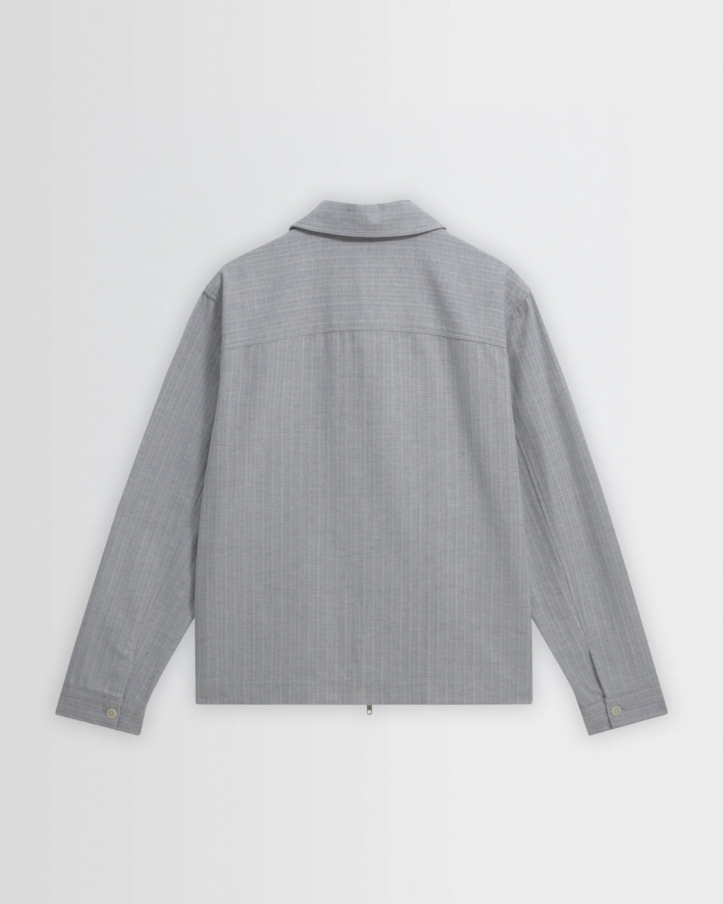 Eldon - Light Blue Herringbone Cotton Jacket