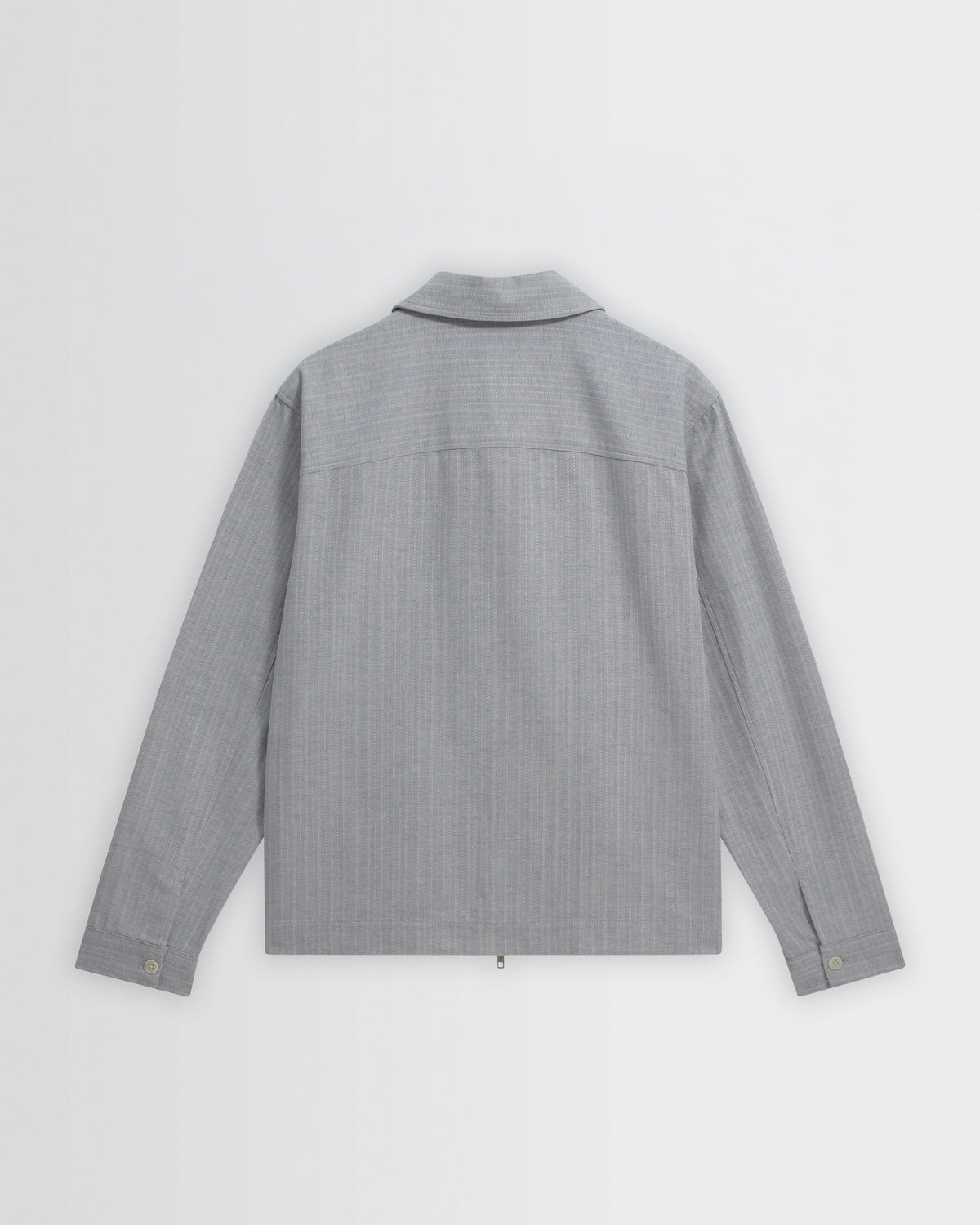 Eldon - Light Blue Herringbone Cotton Jacket