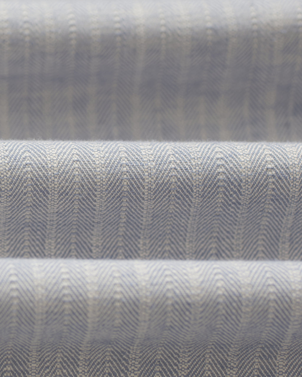 Eldon - Light Blue Herringbone Cotton Jacket
