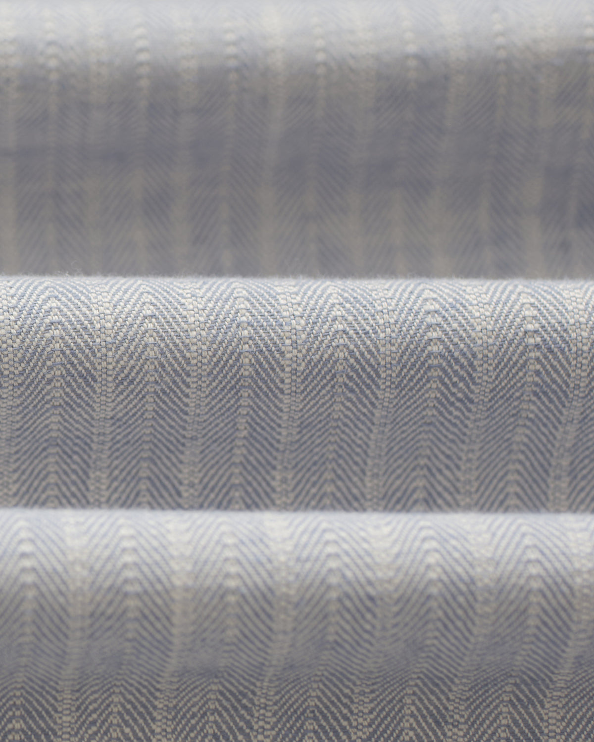 Eldon - Light Blue Herringbone Cotton Jacket