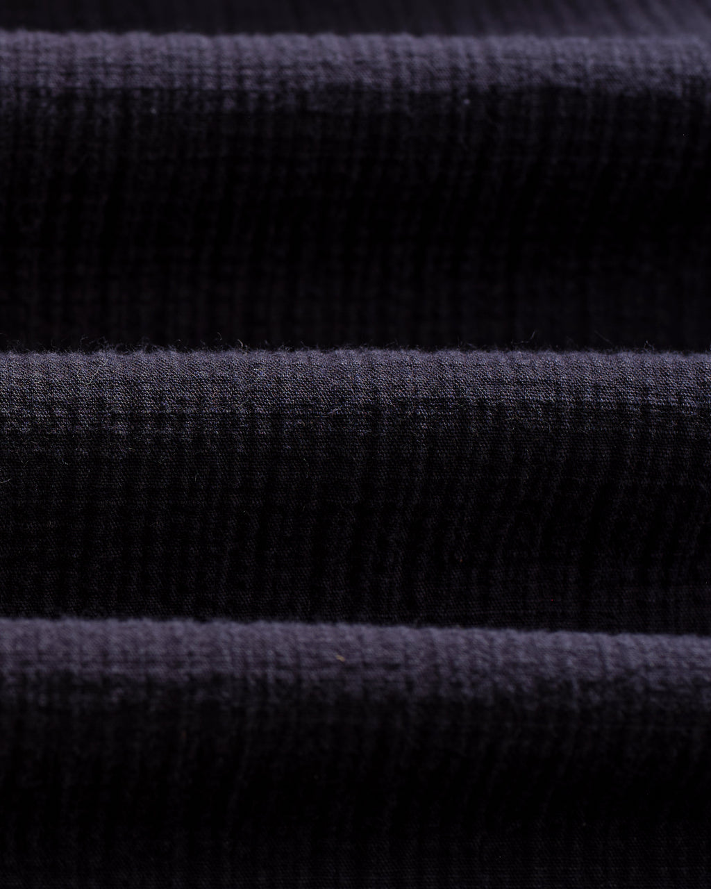 Eldon - Navy Crinkle Cotton-Linen Jacket