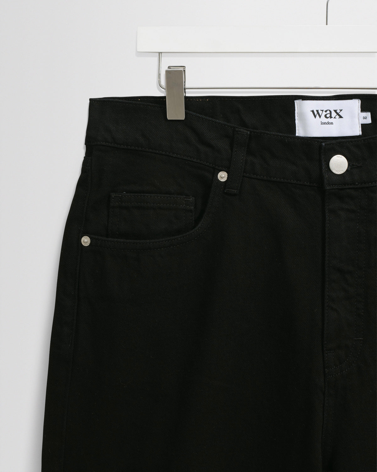 Felix - Black Loose Fit Denim Jeans