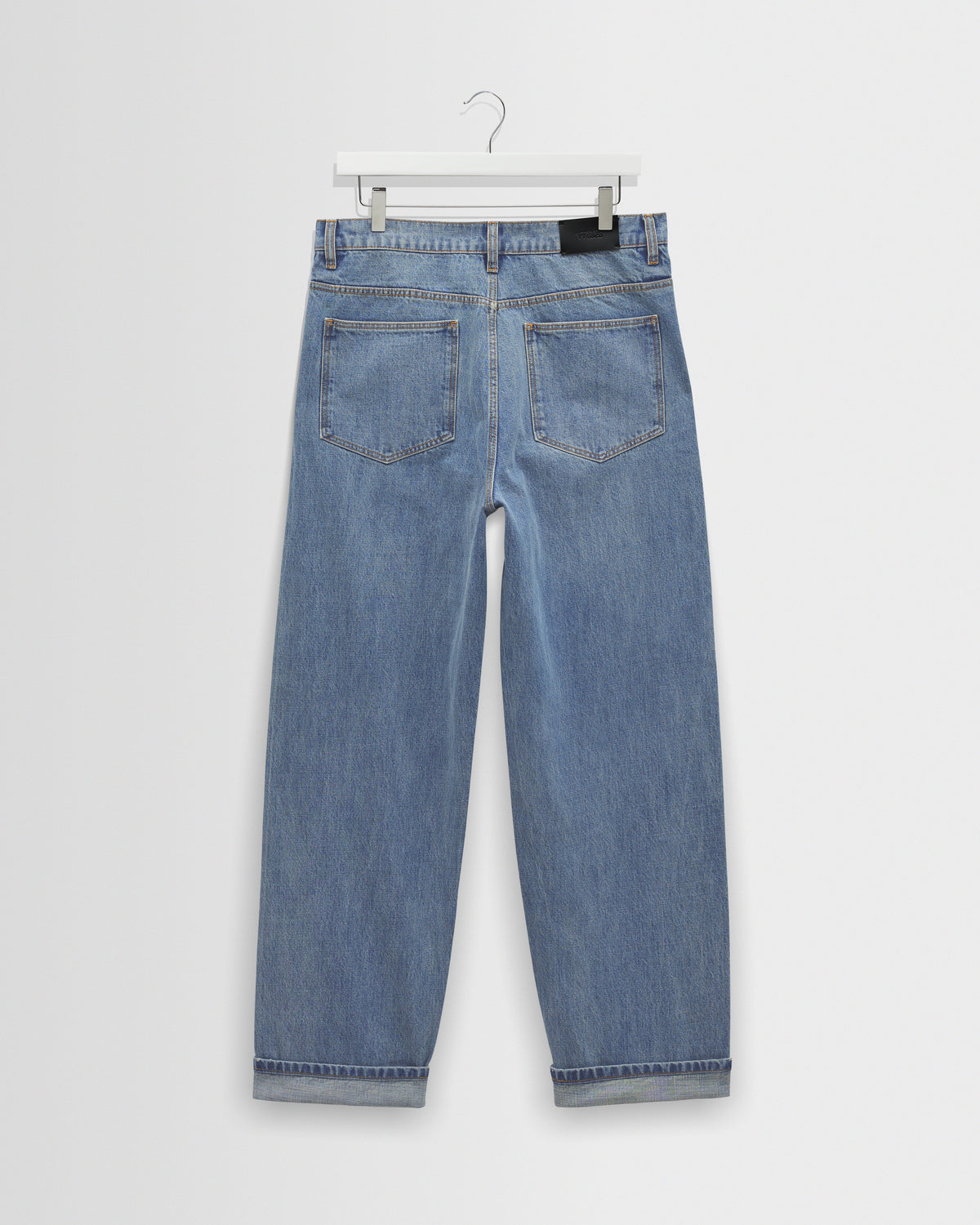 Felix - Blue Wash Selvedge Loose Fit Denim Jeans