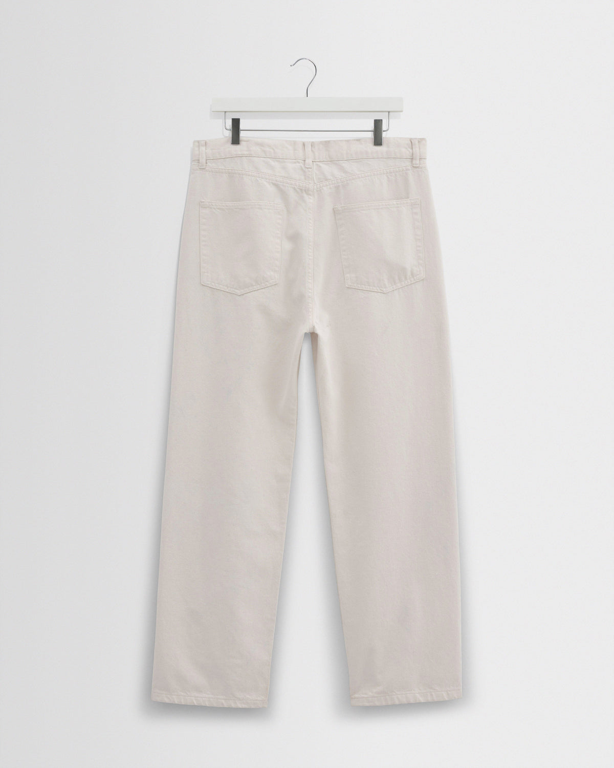 Felix - Ecru Loose Fit Denim Jeans