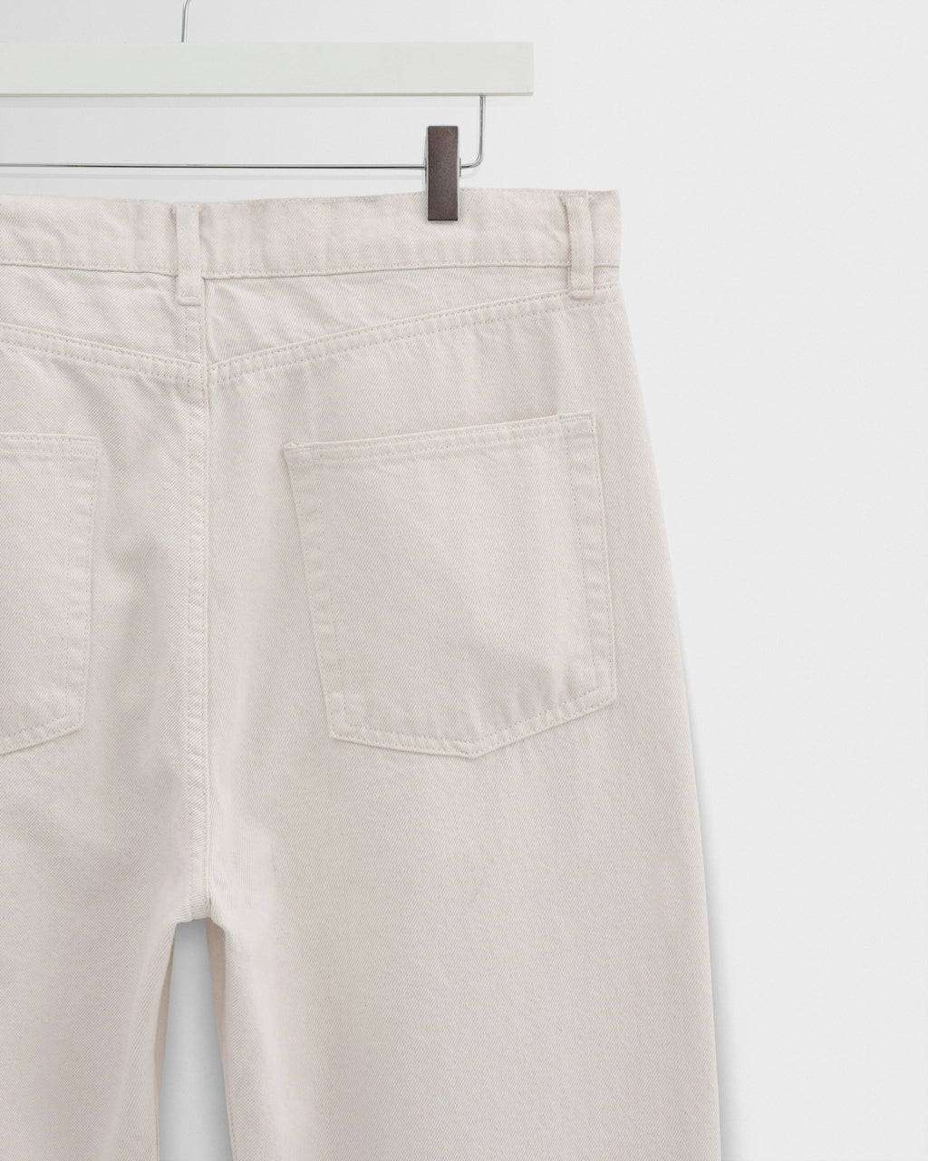 Felix - Ecru Loose Fit Denim Jeans