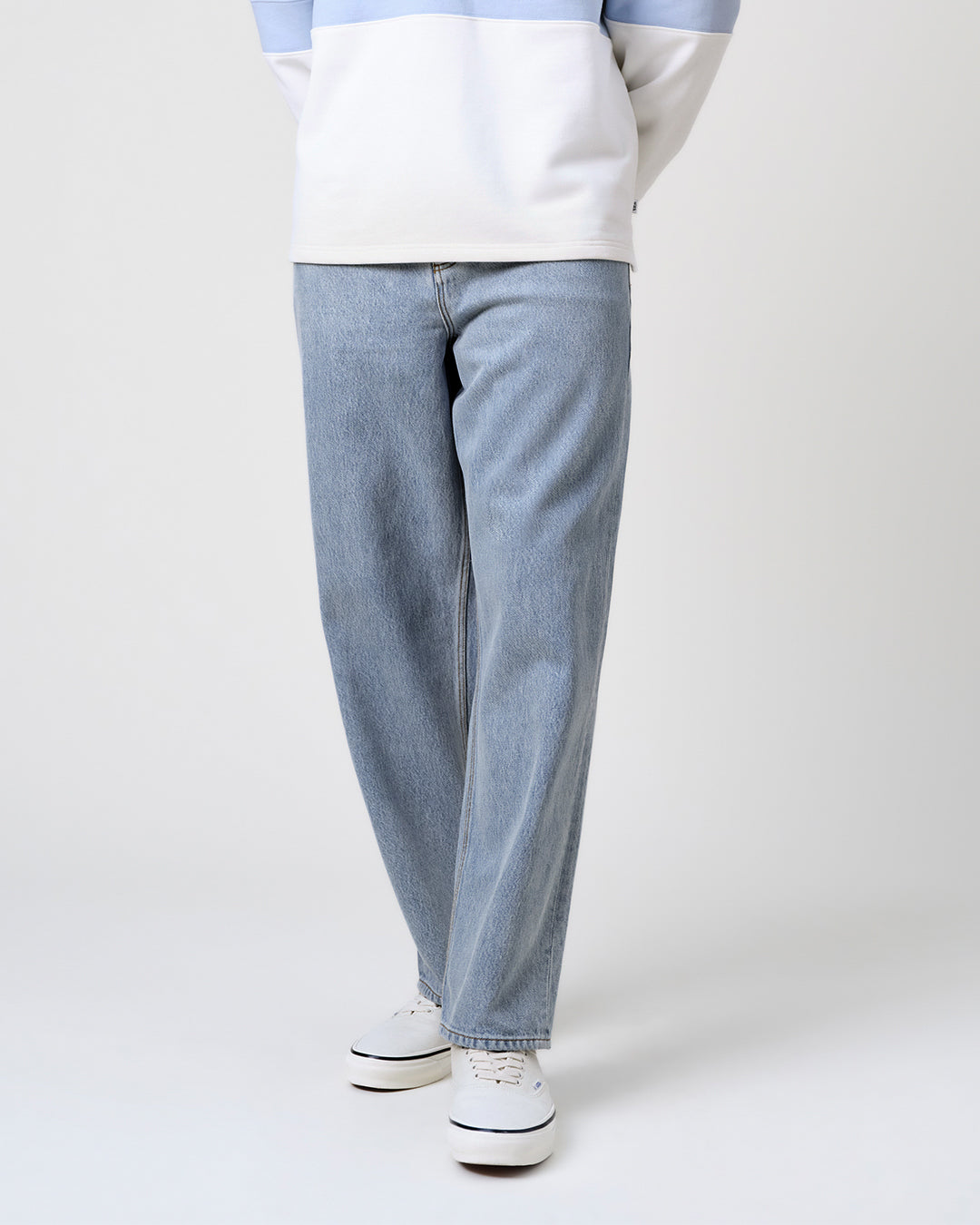 Felix - Light Blue Wash Loose Fit Denim Jeans