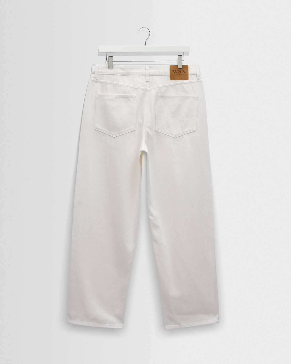 Felix - Off White Loose Fit Denim Jeans