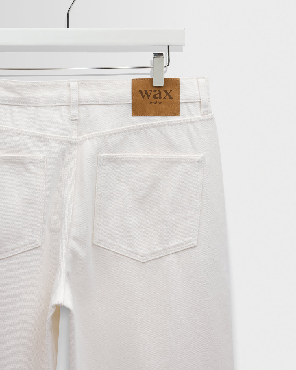 Felix - Off White Loose Fit Denim Jeans