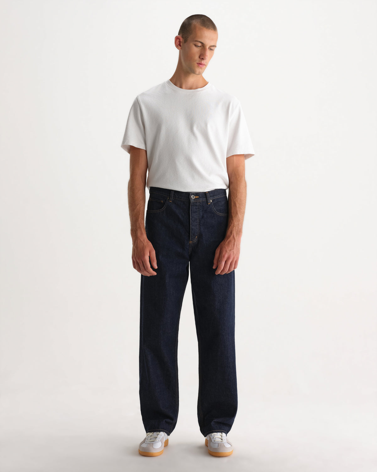 Felix - Rinse Wash Japanese Selvedge Loose Fit Denim Jeans