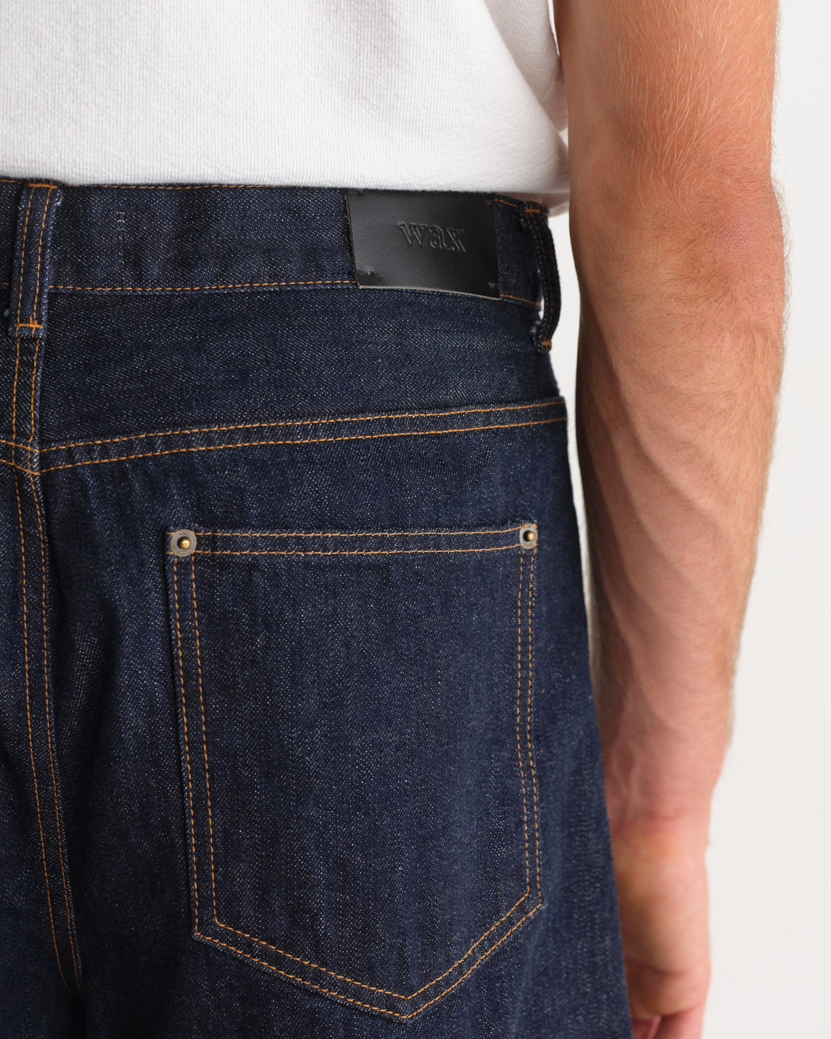 Felix - Rinse Wash Japanese Selvedge Loose Fit Denim Jeans