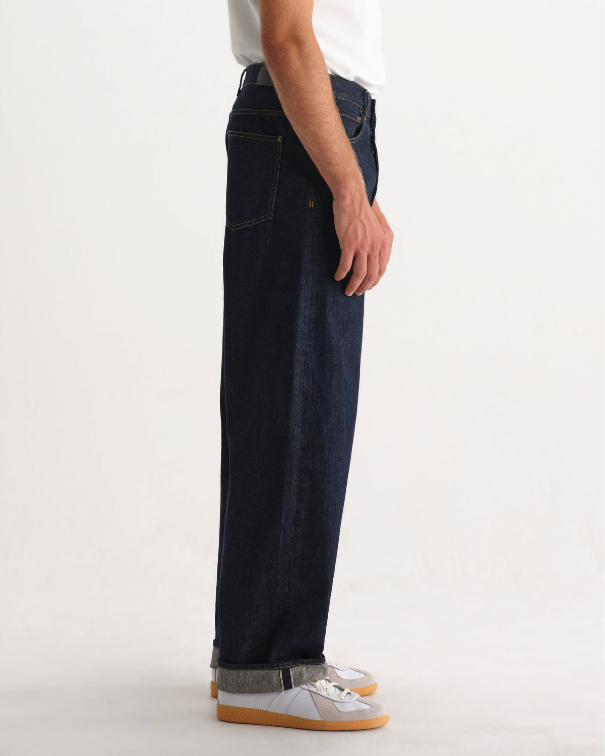 Felix - Rinse Wash Japanese Selvedge Loose Fit Denim Jeans