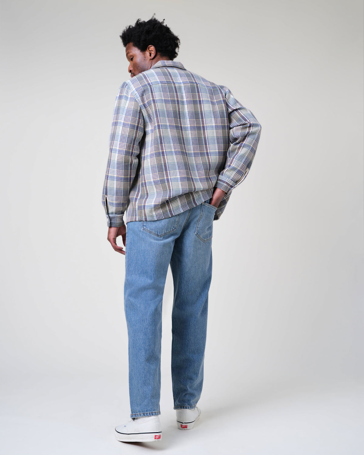 Felix - Vintage Antique Blue Loose Fit Denim Jeans